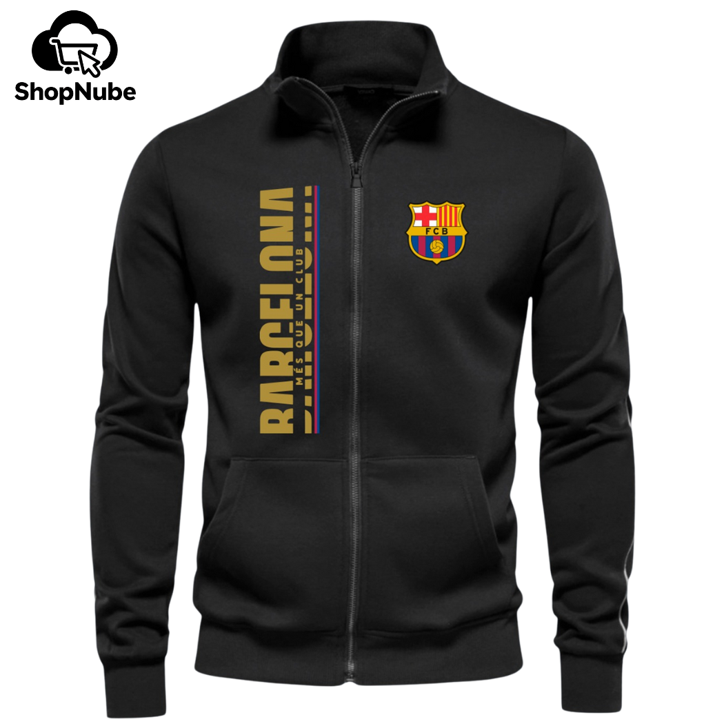 BUZO CUELLO ALTO BARCELONA BORDADO