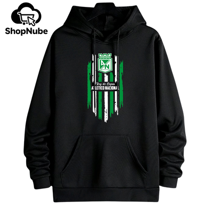 BUZO ATLÉTICO NACIONAL - ESTAMPADO FRANJAS