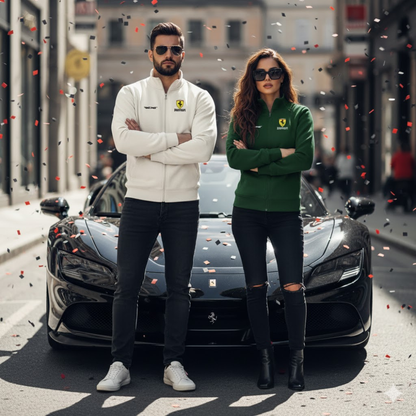 BUZO CUELLO ALTO FERRARI - BORDADO