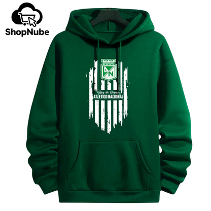 BUZO ATLÉTICO NACIONAL - ESTAMPADO FRANJAS