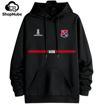 BUZO CON CAPOTA INDEPENDIENTE MEDELLÍN LOGO BORDADO