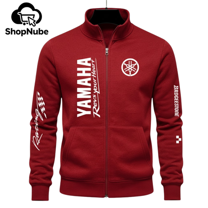 BUZO CUELLO ALTO YAMAHA ESTAMPADO