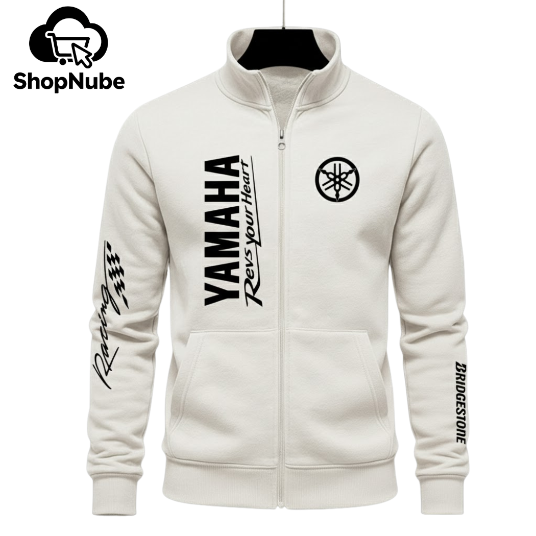 BUZO CUELLO ALTO YAMAHA ESTAMPADO