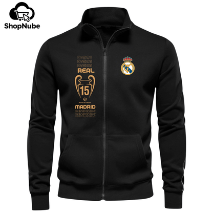 BUZO CUELLO ALTO REAL MADRID BORDADO