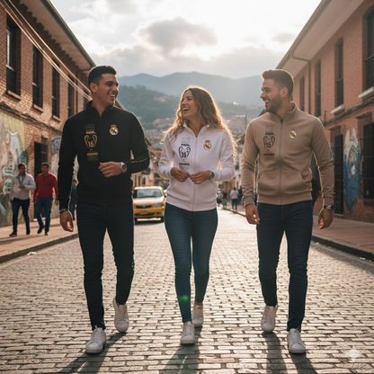 BUZO CUELLO ALTO REAL MADRID BORDADO