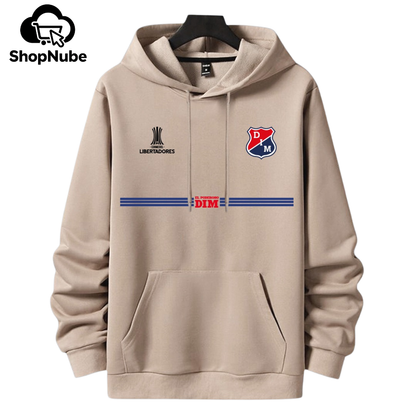 BUZO CON CAPOTA INDEPENDIENTE MEDELLÍN LOGO BORDADO