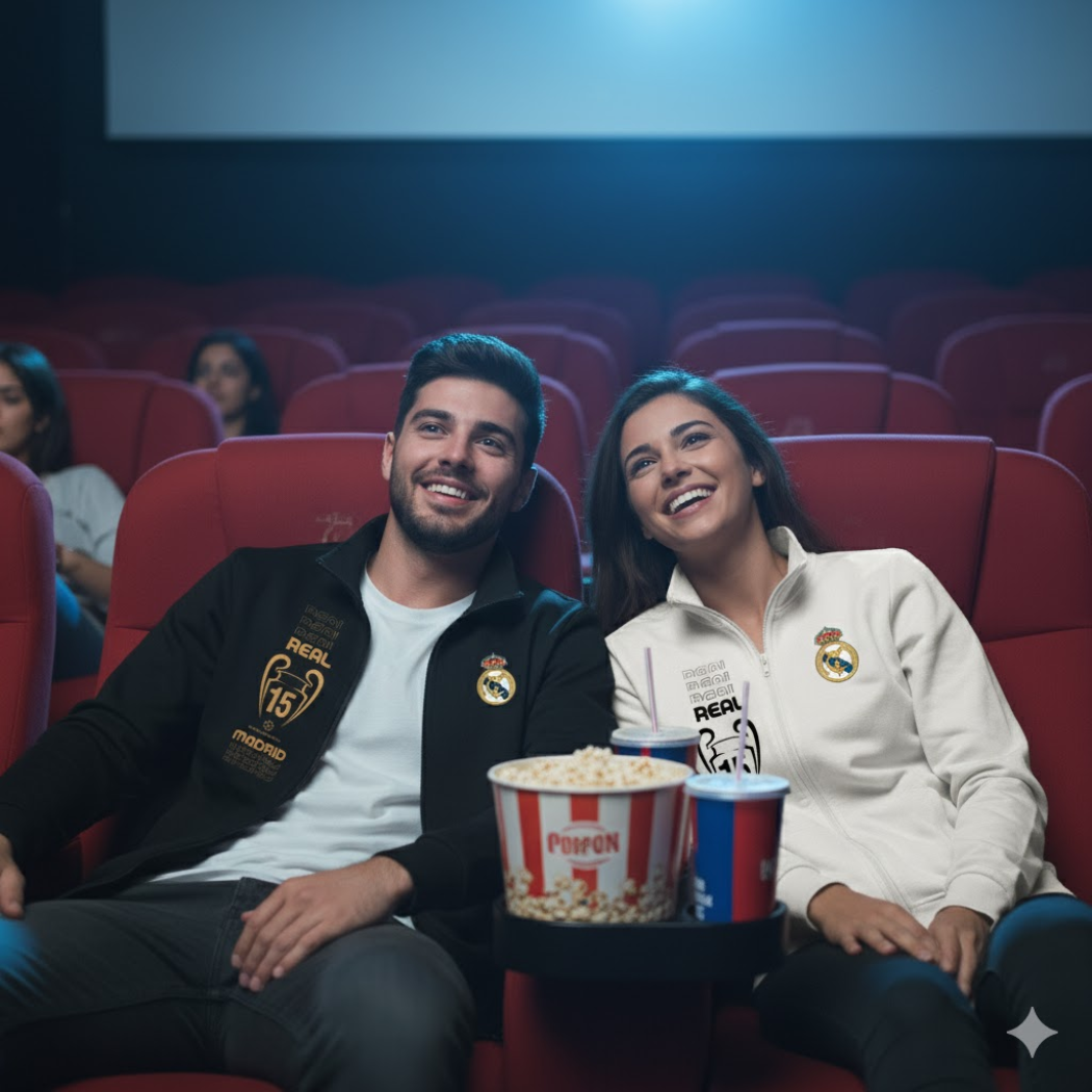 BUZO CUELLO ALTO REAL MADRID BORDADO