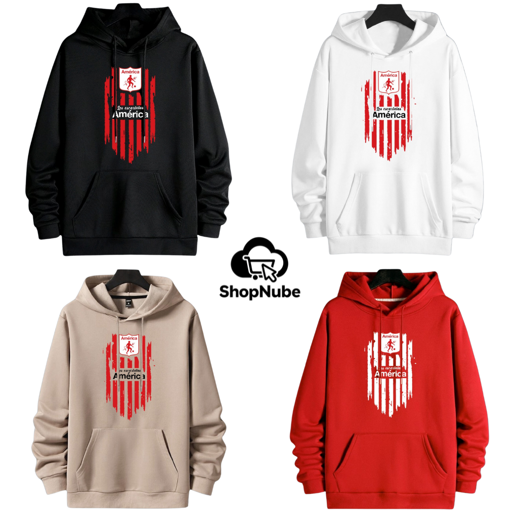 BUZO AMERICA ESTAMPADO - FRANJAS