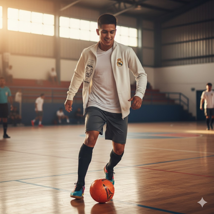 BUZO CUELLO ALTO REAL MADRID BORDADO