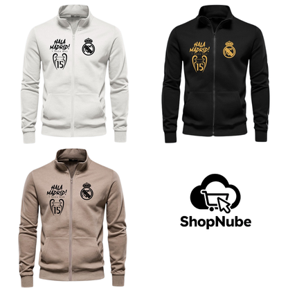 BUZO CUELLO ALTO REAL MADRID ESTAMPADO