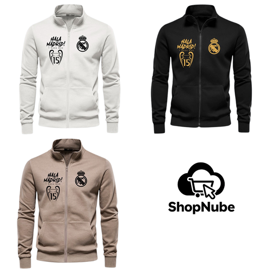 BUZO CUELLO ALTO REAL MADRID ESTAMPADO