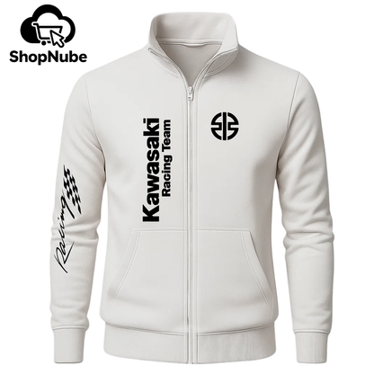 BUZO CUELLO ALTO MOTO KAWASAKI ESTAMPADO