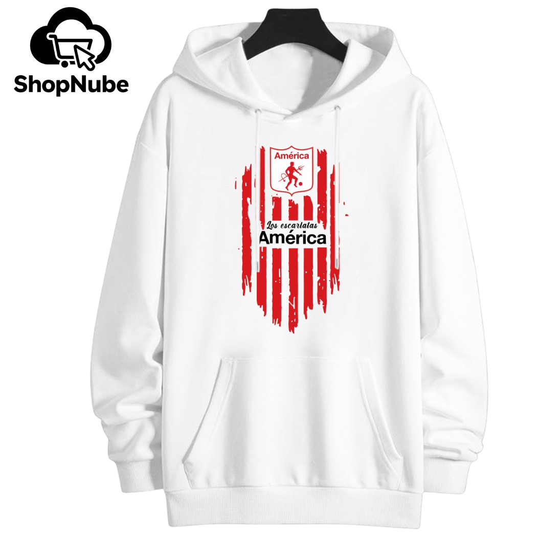 BUZO AMERICA ESTAMPADO - FRANJAS