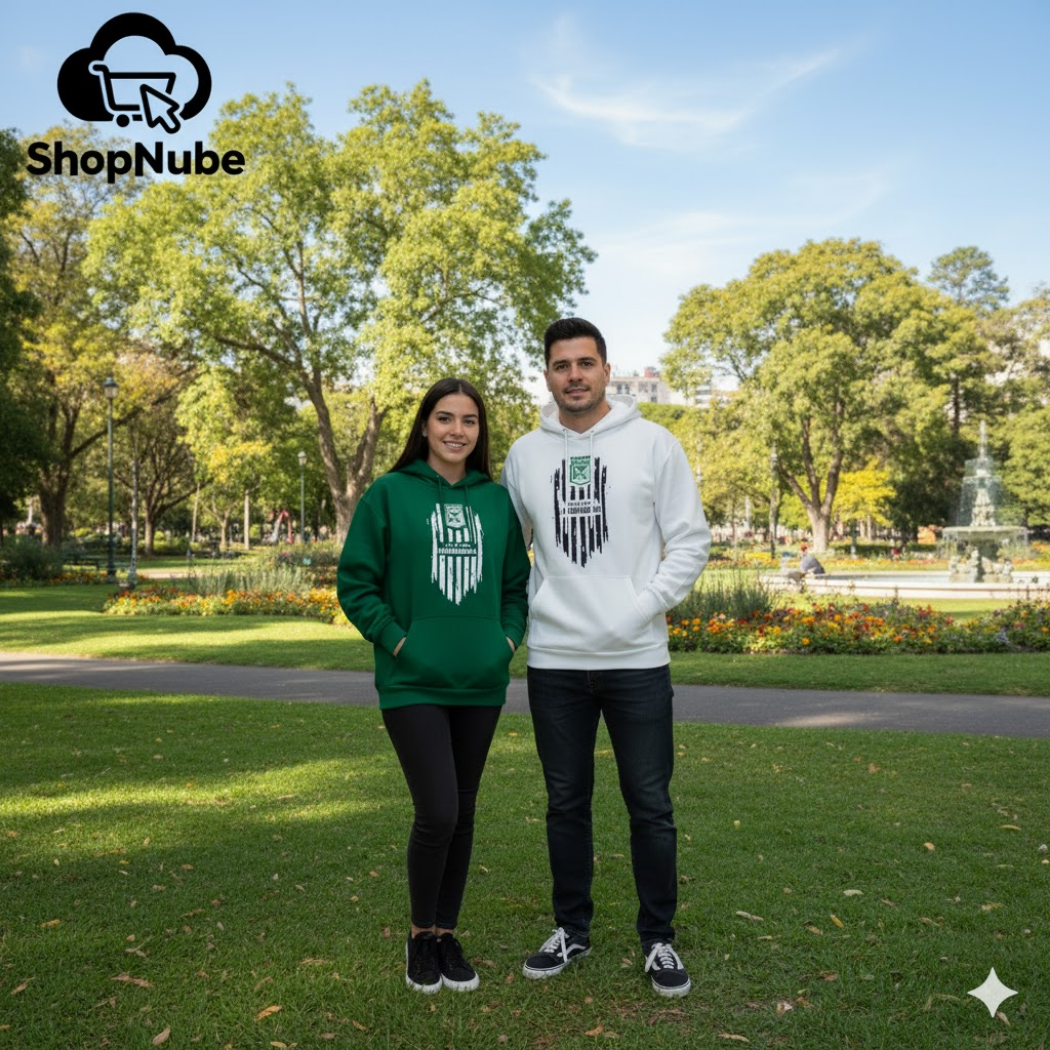 BUZO ATLÉTICO NACIONAL - ESTAMPADO FRANJAS