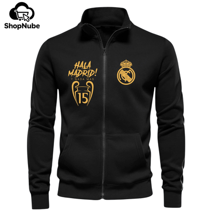 BUZO CUELLO ALTO REAL MADRID ESTAMPADO