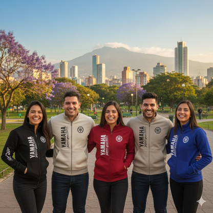 BUZO CUELLO ALTO YAMAHA ESTAMPADO