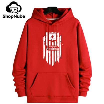 BUZO AMERICA ESTAMPADO - FRANJAS