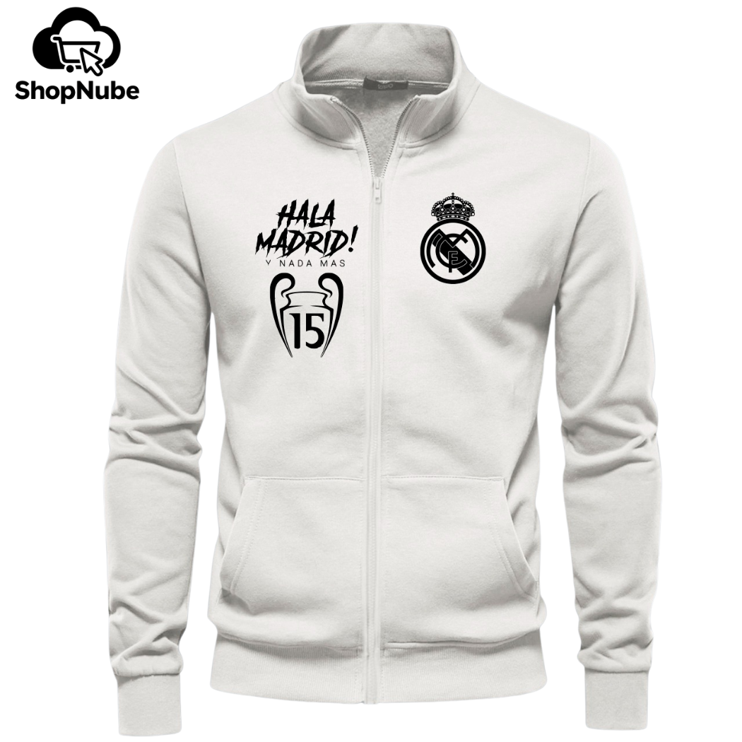 BUZO CUELLO ALTO REAL MADRID ESTAMPADO