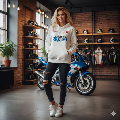 BUZO CUELLO ALTO SUZUKI ESTAMPADO