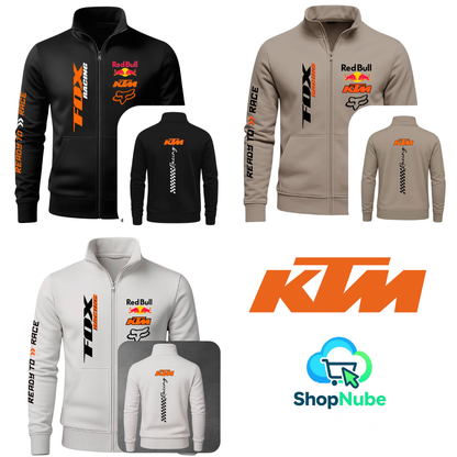 BUZO CUELLO ALTO KTM ESTAMPADO