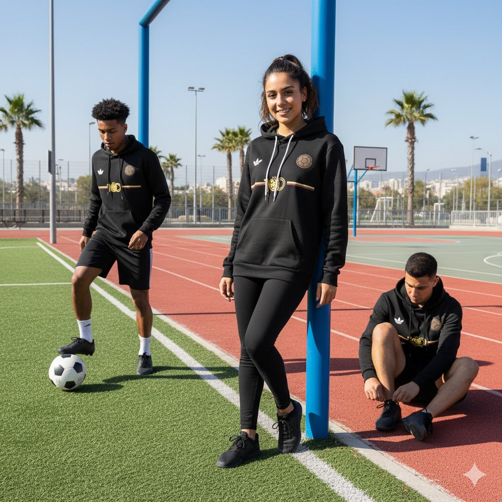 BUZO CON CAPOTA COLOMBIA EDICION 100 AÑOS