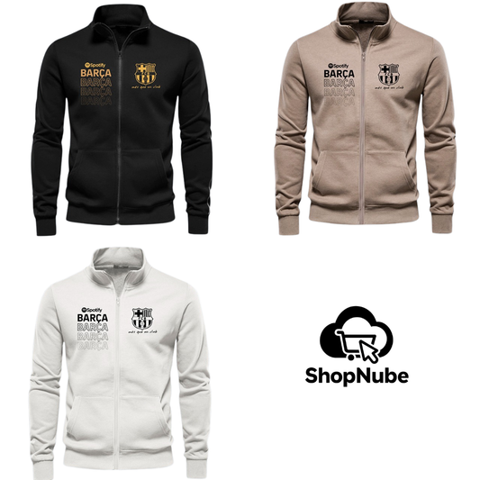 BUZO CUELLO ALTO BARCELONA ESTAMPADO