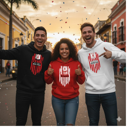 BUZO AMERICA ESTAMPADO - FRANJAS