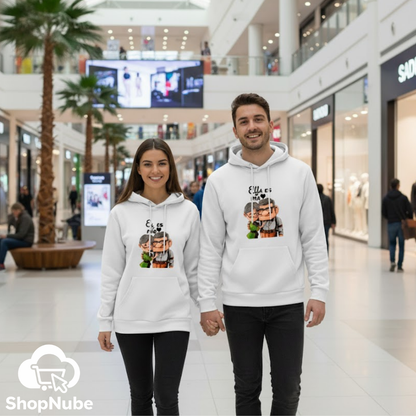 BUZOS EN PAREJA CARL Y ELLIE UP - LOGO ESTAMPADO