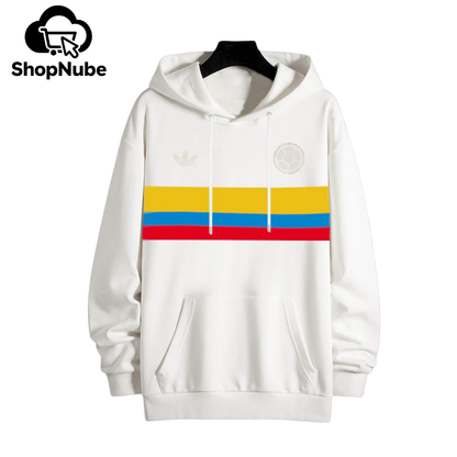 BUZO CON CAPOTA BANDERA DE COLOMBIA
