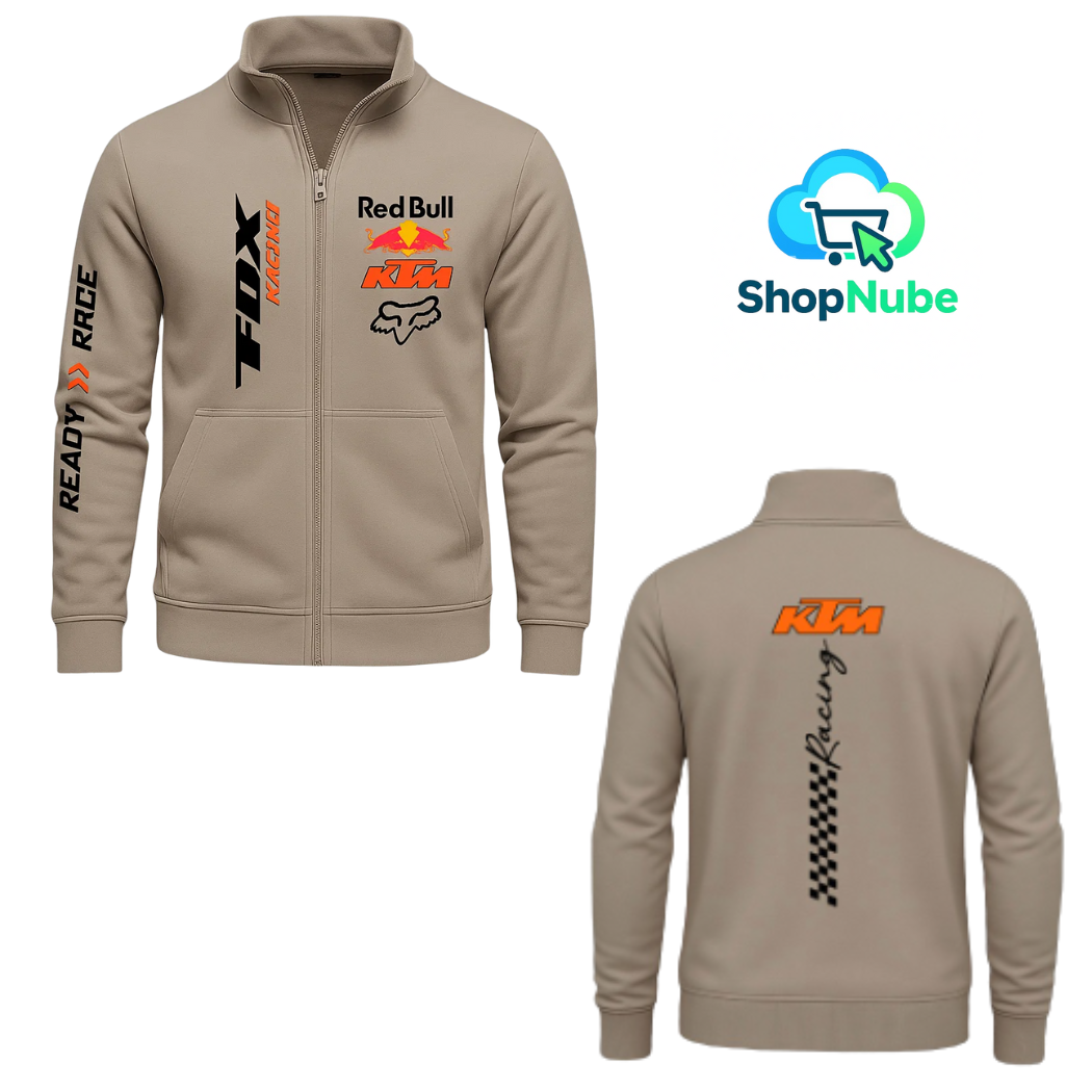 BUZO CUELLO ALTO KTM ESTAMPADO