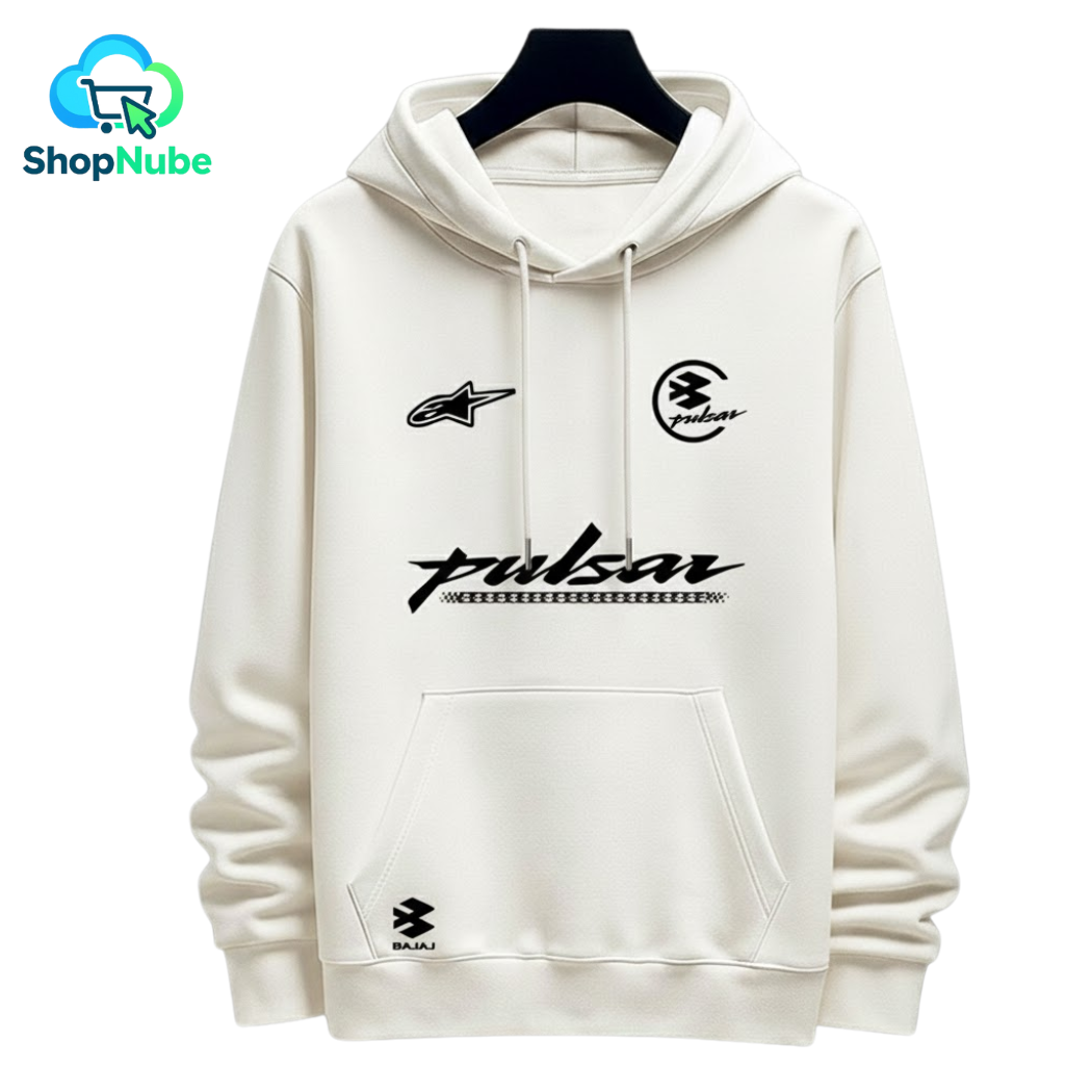 BUZO CON CAPOTA PULSAR ESTAMPADO