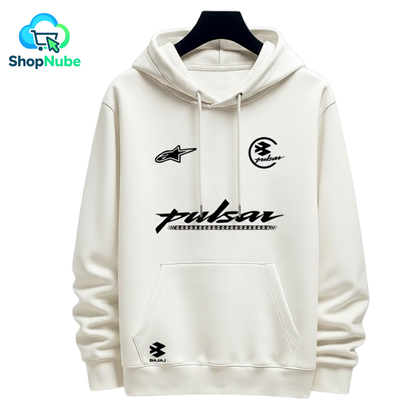 BUZO CON CAPOTA PULSAR ESTAMPADO