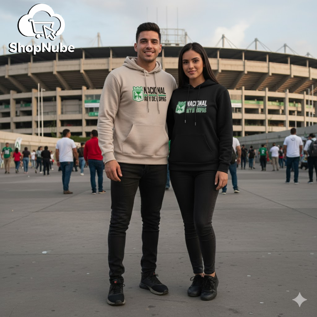 BUZO ATLÉTICO NACIONAL ESTAMPADO - LEMA