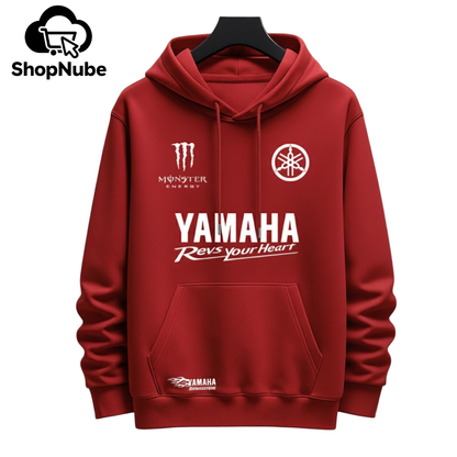 BUZO CON CAPOTA YAMAHA ESTAMPADO