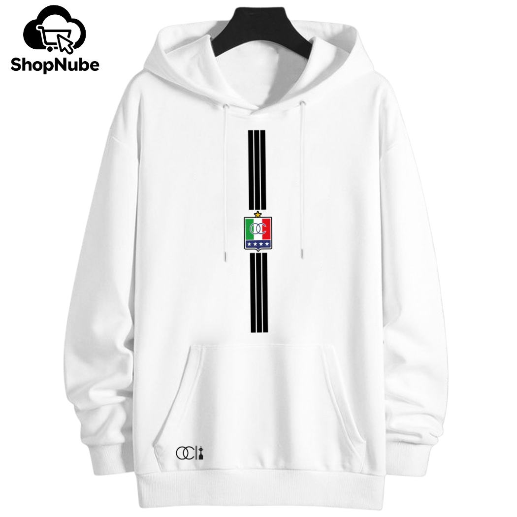 BUZO ONCE CALDAS CON CAPOTA ESTAMPADO - LINEA