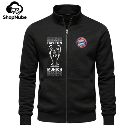 BUZO CUELLO ALTO BAYER MUNICH BORDADO