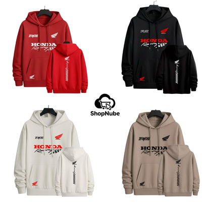 BUZO CON CAPOTA HONDA ESTAMPADO