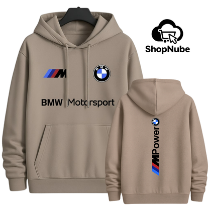BUZO CON CAPOTA BMW - ESTAMPADO