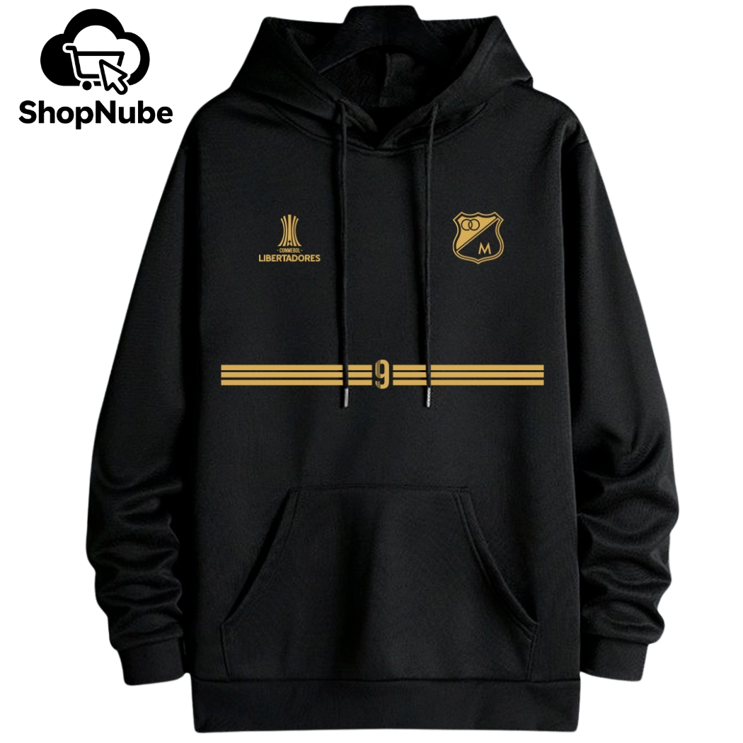 BUZO MILLONARIOS CON CAPOTA - LOGO BORDADO