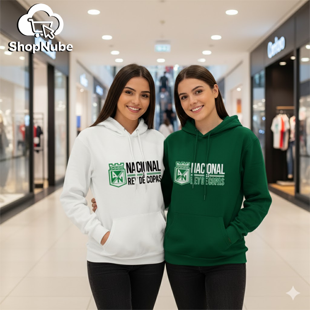 BUZO ATLÉTICO NACIONAL ESTAMPADO - LEMA