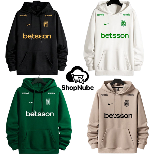 BUZO ATLETICO NACIONAL ESTAMPADO - BETSSON