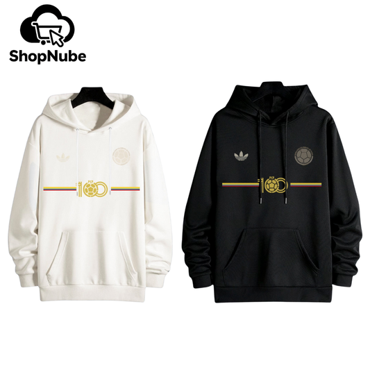 BUZO CON CAPOTA COLOMBIA EDICION 100 AÑOS