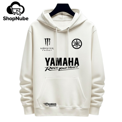 BUZO CON CAPOTA YAMAHA ESTAMPADO