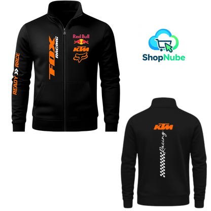 BUZO CUELLO ALTO KTM ESTAMPADO