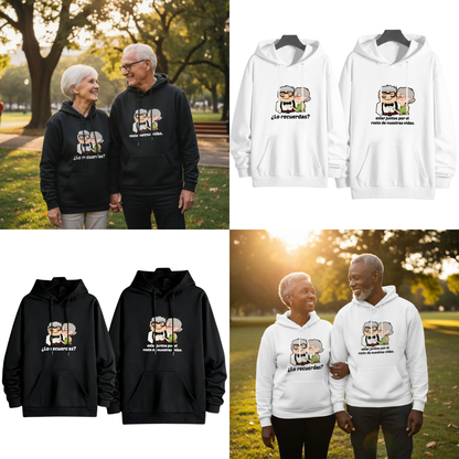 BUZOS EN PAREJA CARL Y ELLIE - NEGRO O BLANCO