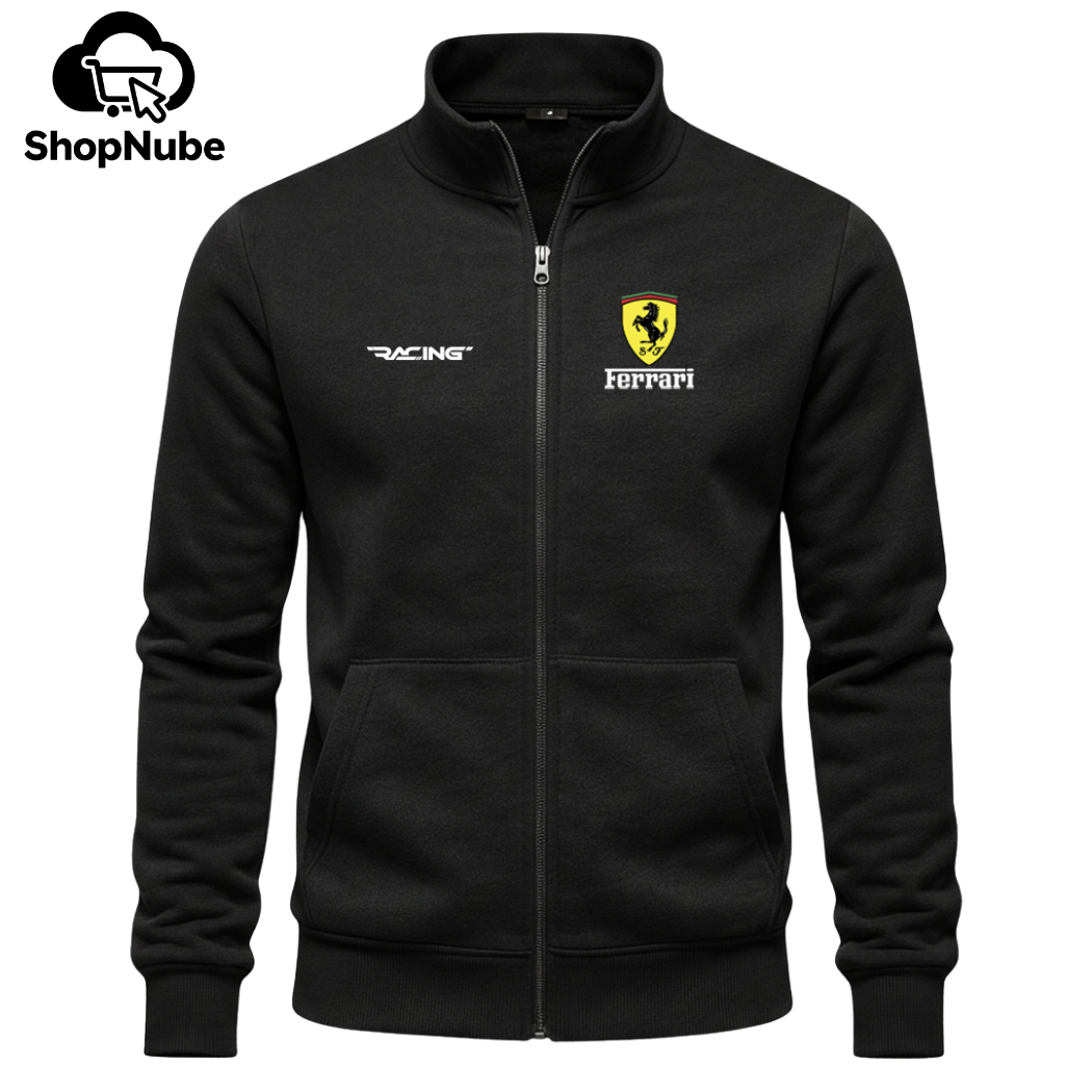 BUZO CUELLO ALTO FERRARI - BORDADO