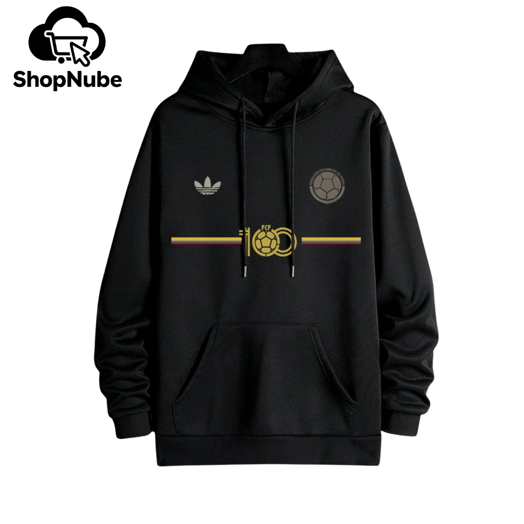 BUZO CON CAPOTA COLOMBIA EDICION 100 AÑOS