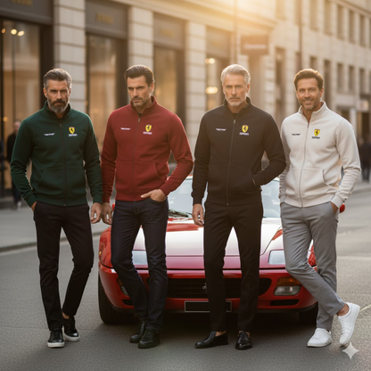 BUZO CUELLO ALTO FERRARI - BORDADO