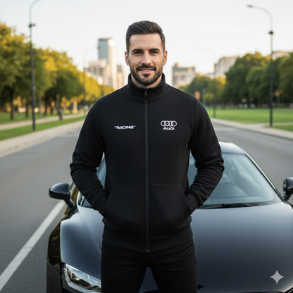 BUZO CUELLO ALTO AUDI - BORDADO