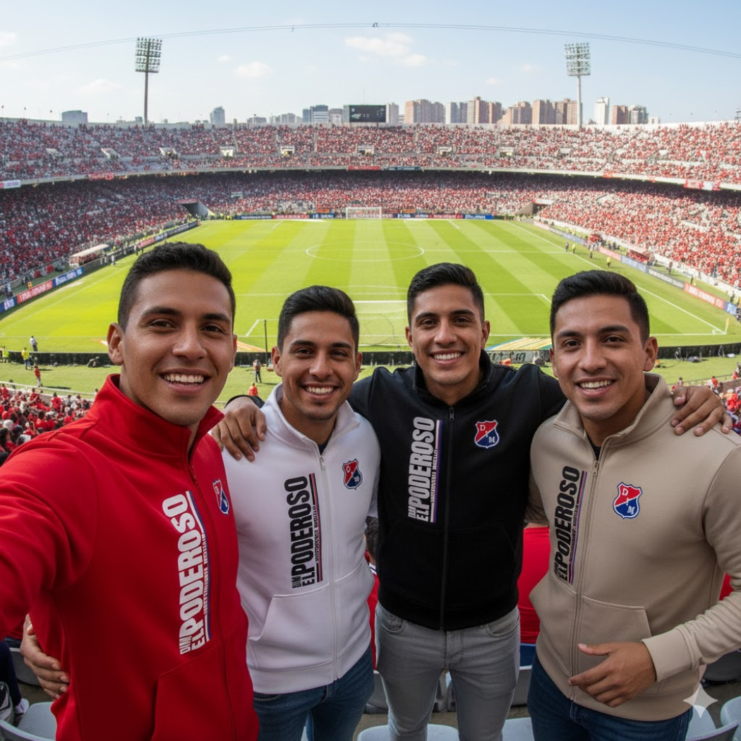 BUZO INDEPENDIENTE MEDELLIN CUELLO ALTO